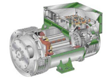 柏乡发电机内部结构图 柏乡发电机内部结构图